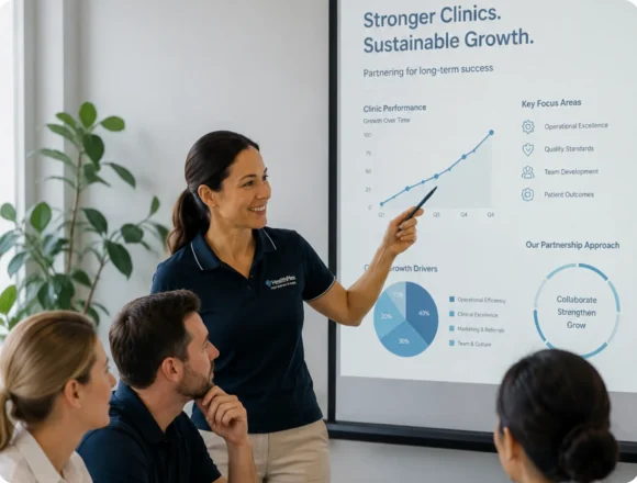 Built for high-performing allied health clinics